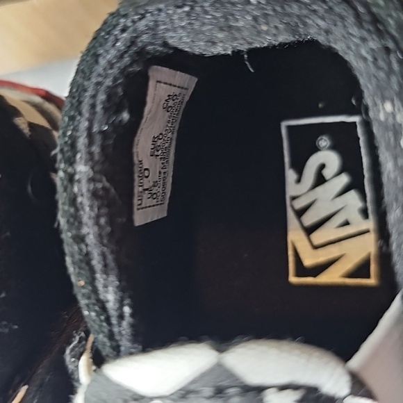 I Slip-On V Crib 'Checker - Black White' NB VANS SNEAKERS ADORABLE COOL - Picture 6 of 11